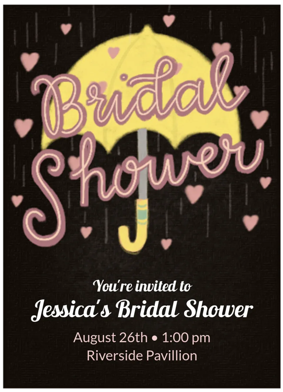 Shower Umbrella card