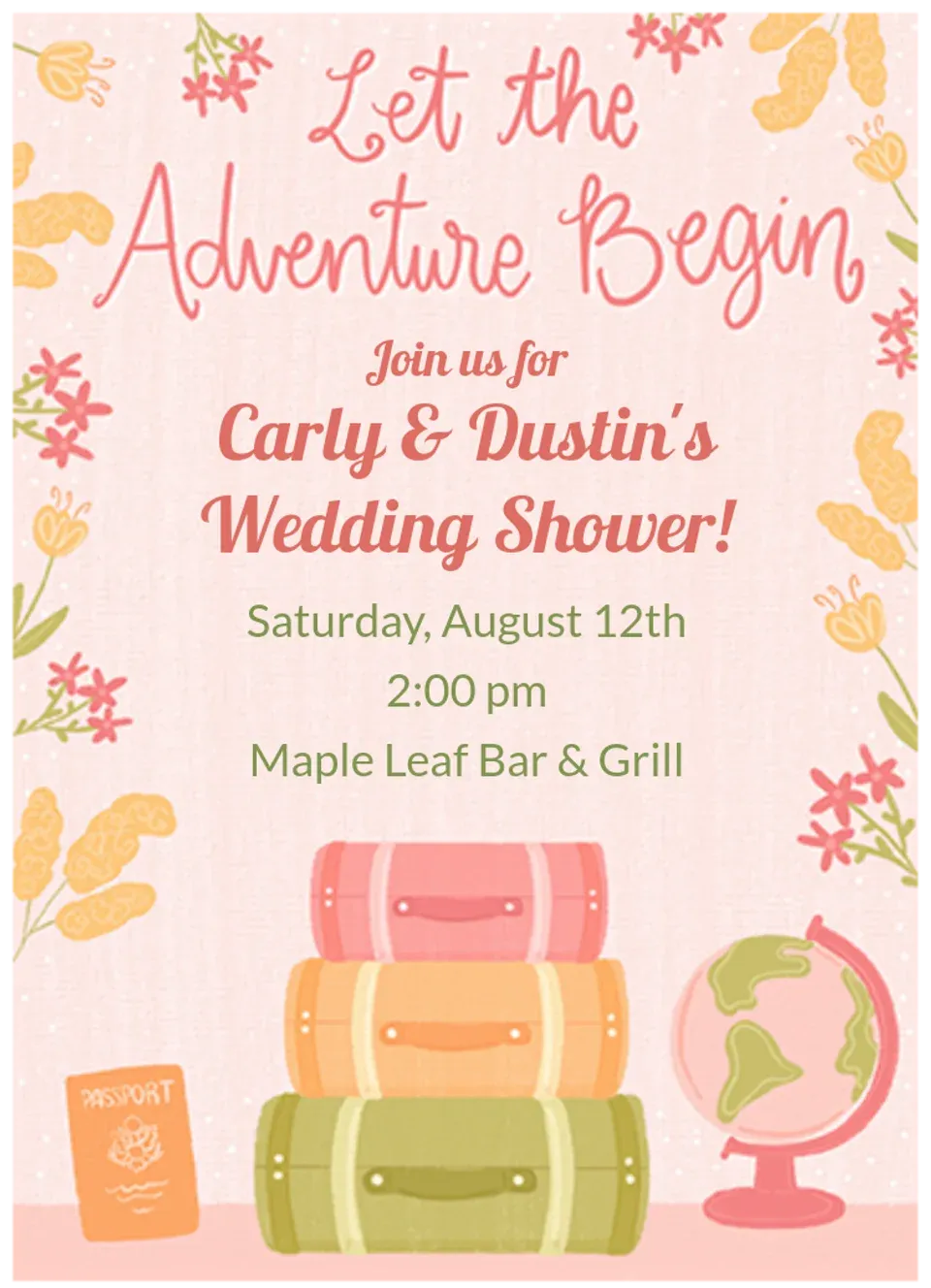 Adventure Suitcase card