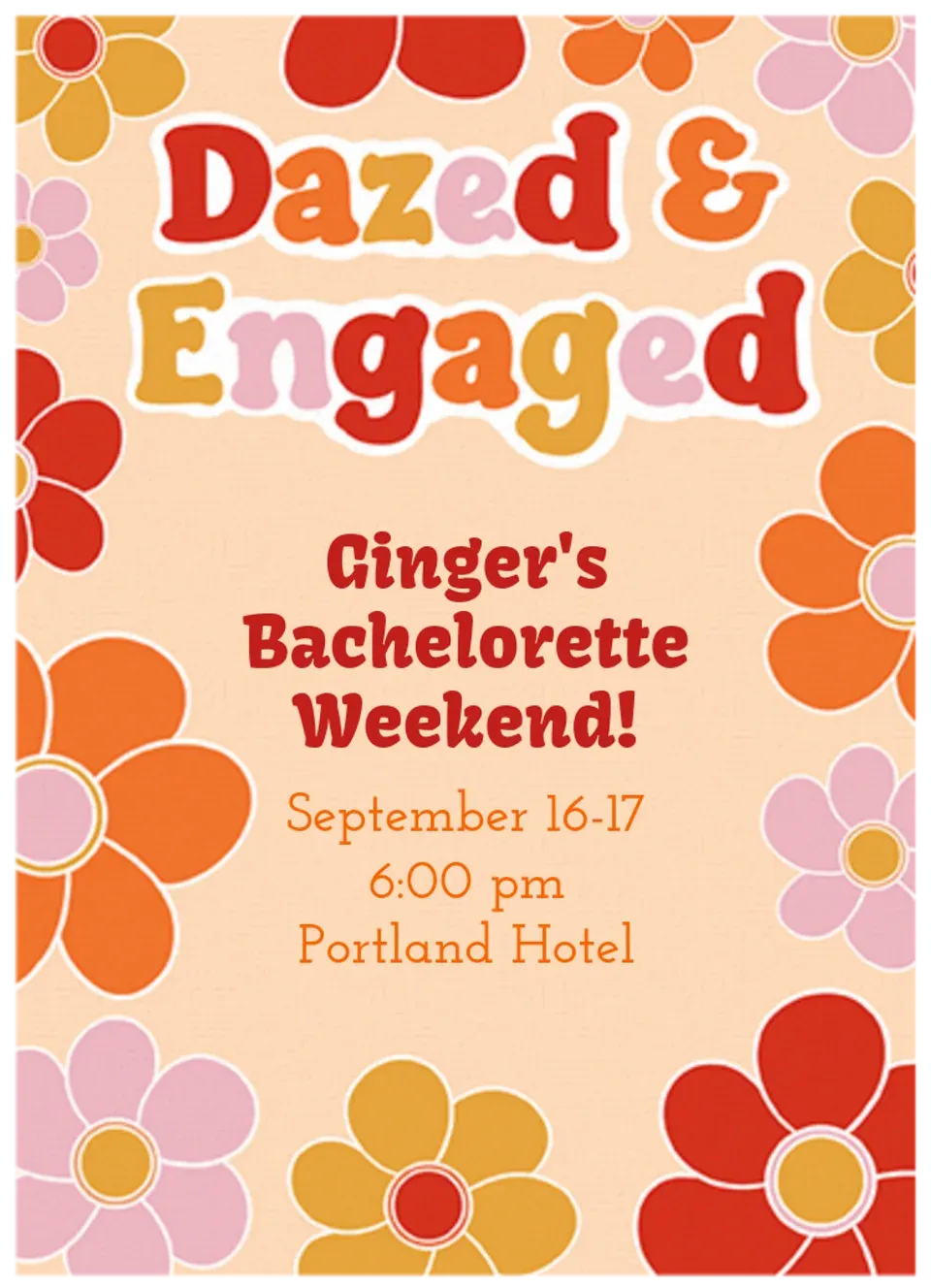 Dazed & Engaged card