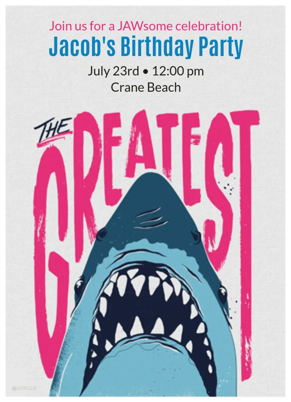 JAWS | Shark Attack card