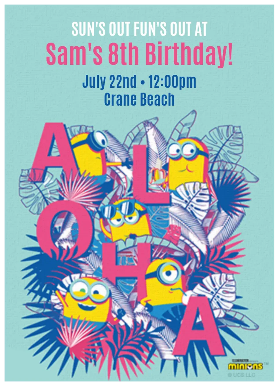 Minions | Aloha Buddies card