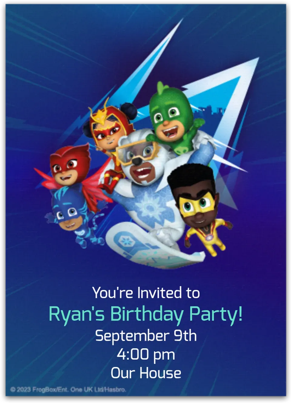 PJ Masks | Power Heroes card