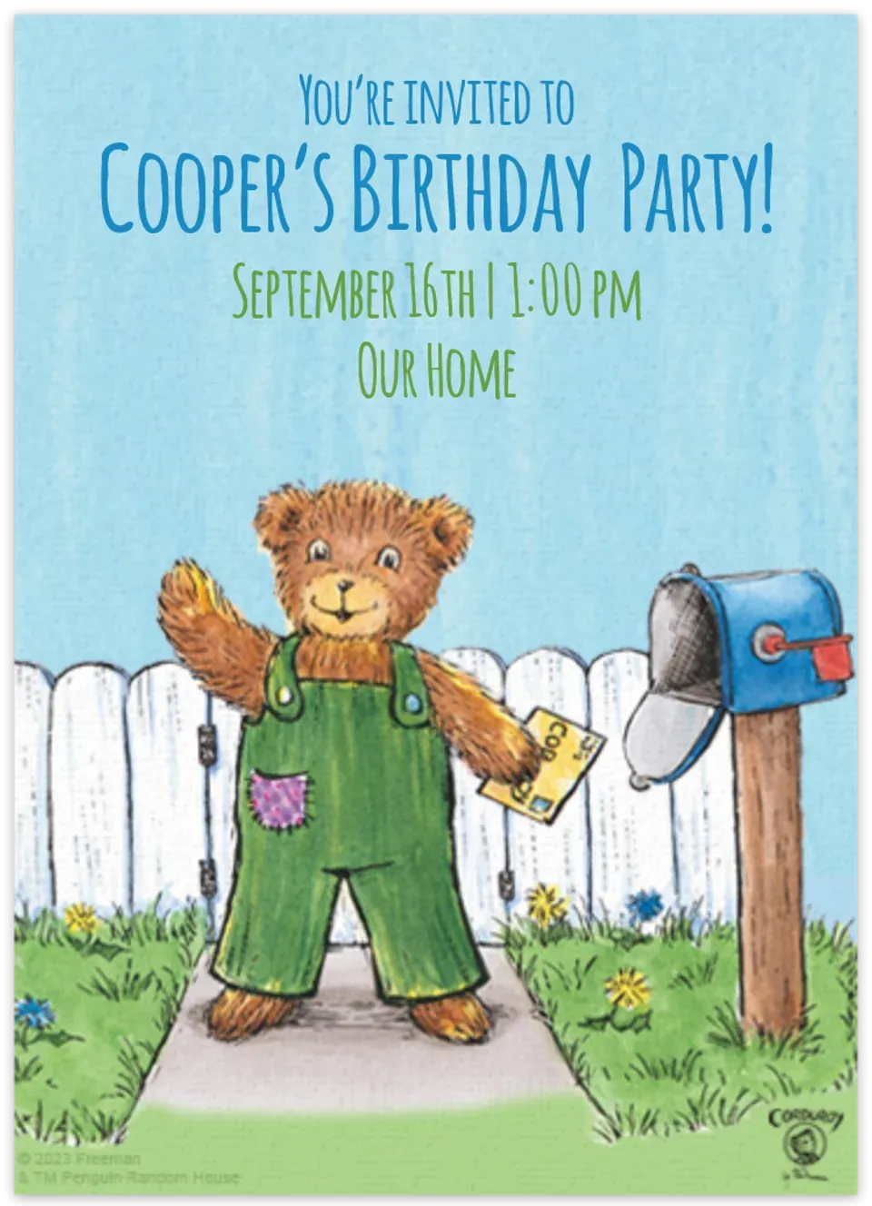 Corduroy's Neighborhood card