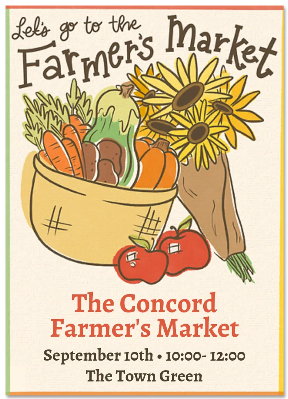 Farmer's Market card