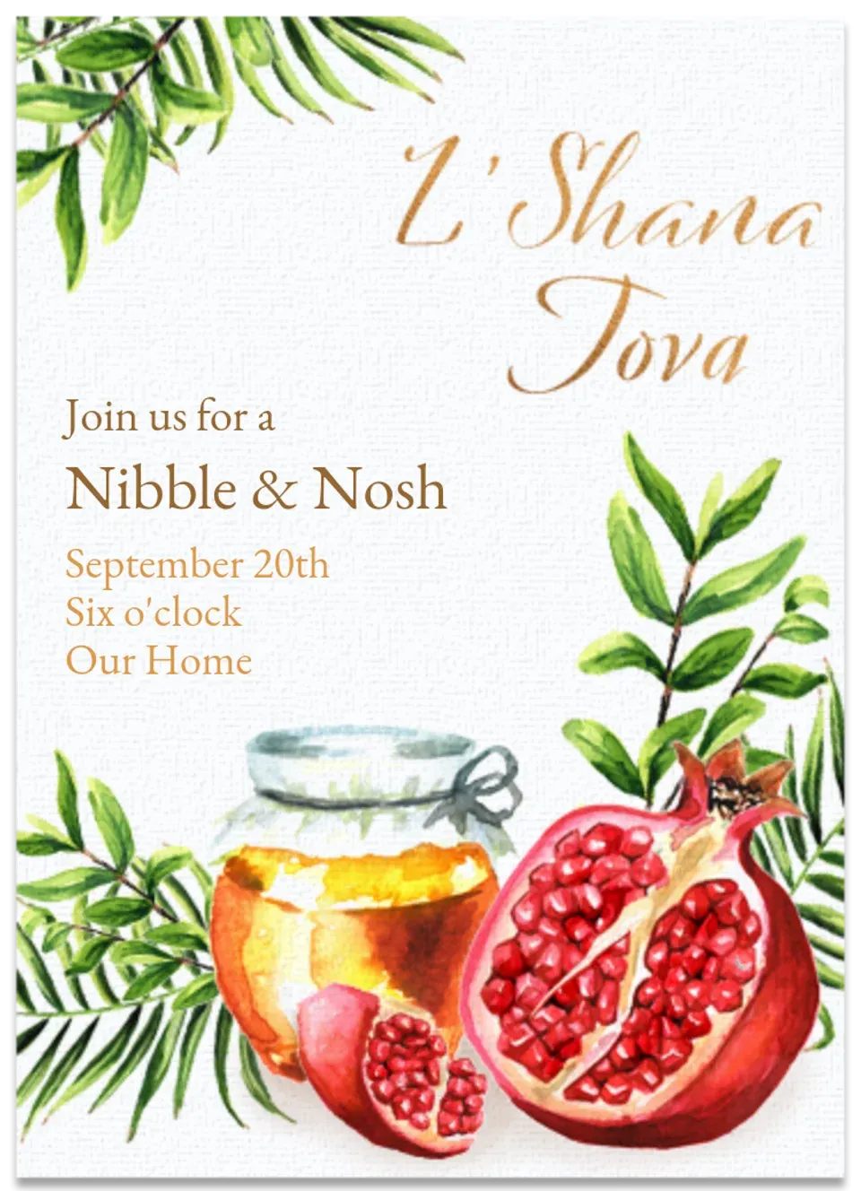 Fruit & Greenery card