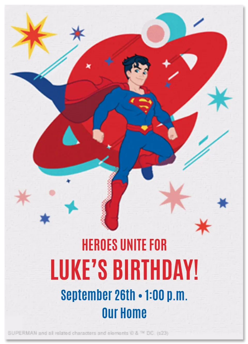 Superman | Son of Krypton card