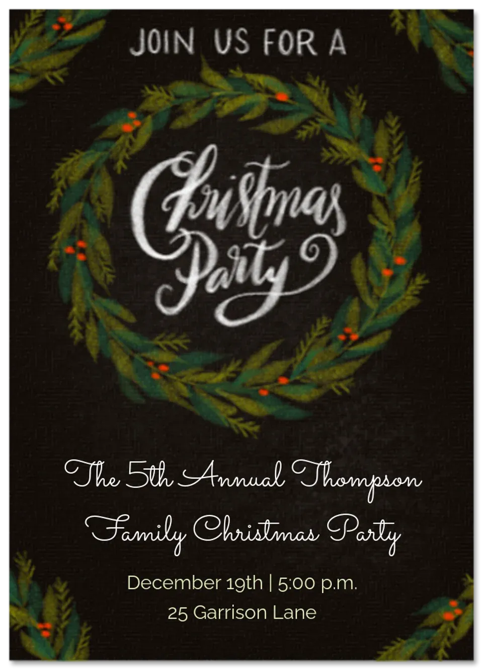 Merry Botanicals card