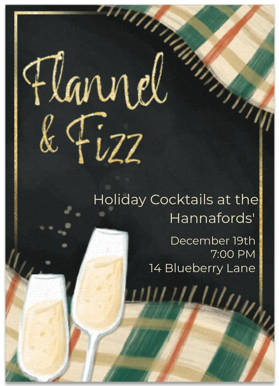Flannel & Fizz card