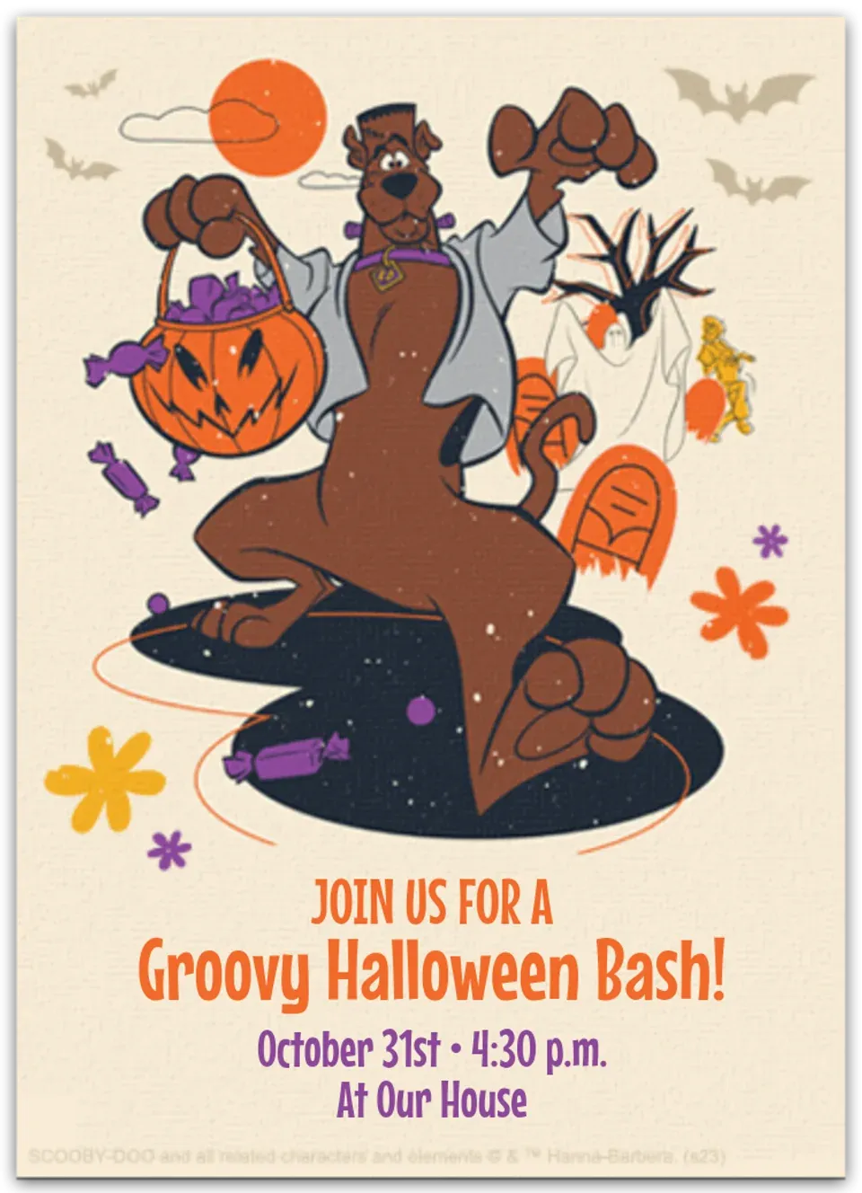 Scooby-Doo | Halloween card