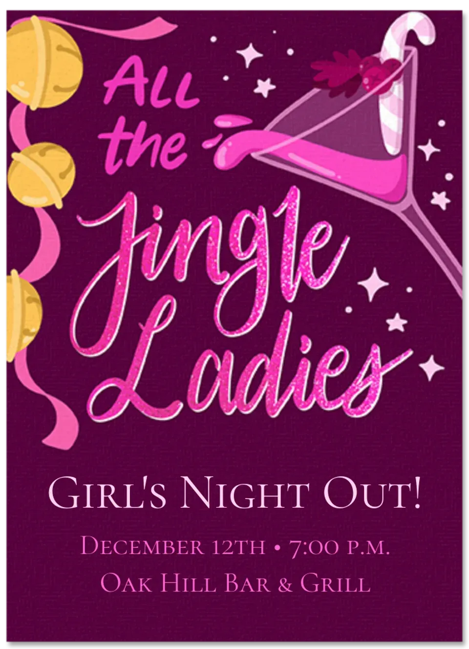 All the Jingle Ladies card