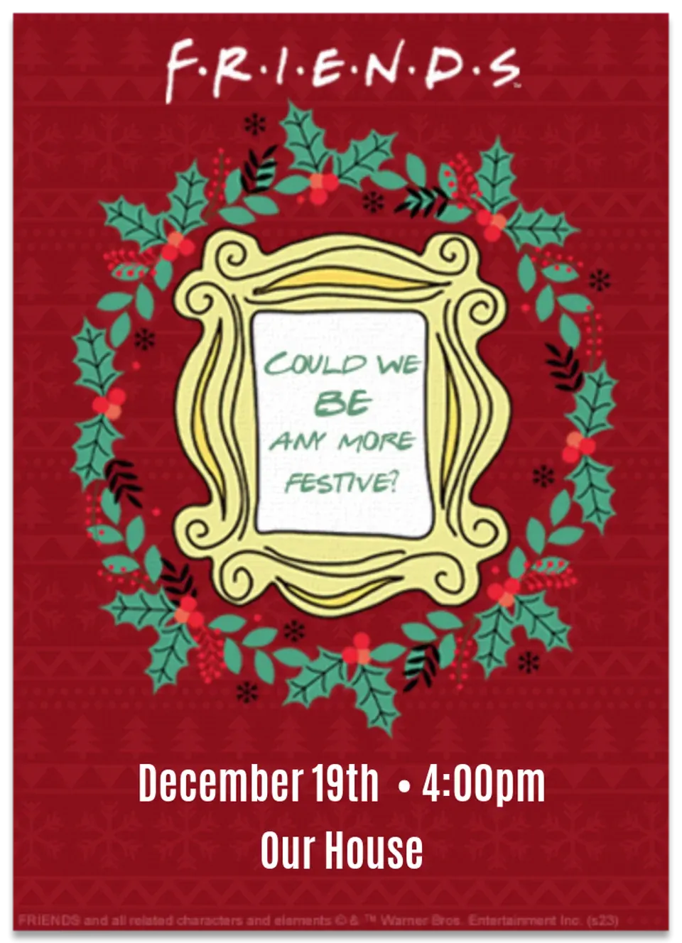 Friends | Christmas Friendsmas card