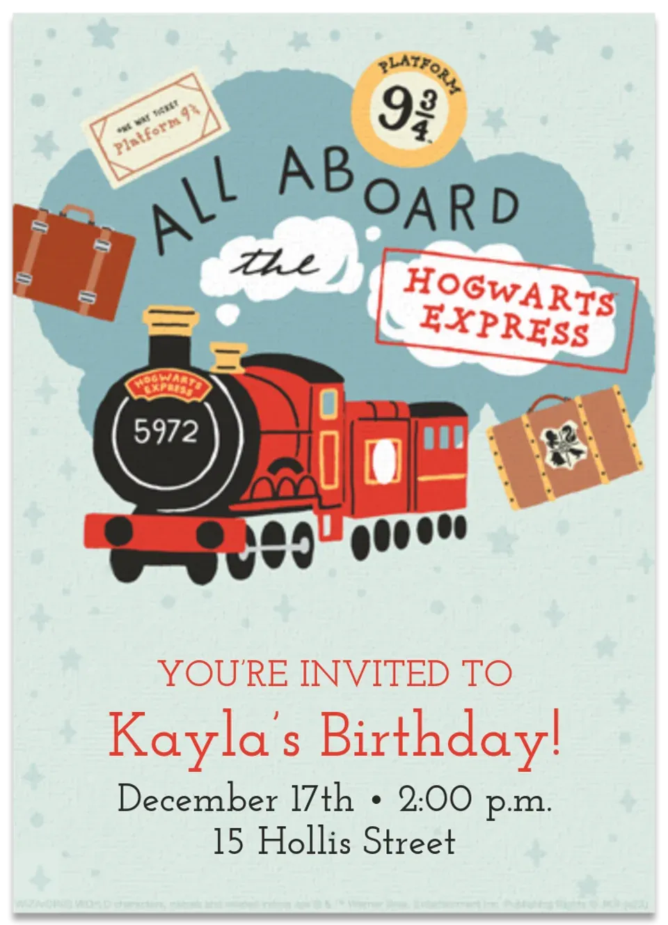 Harry Potter | Hogwarts Express card