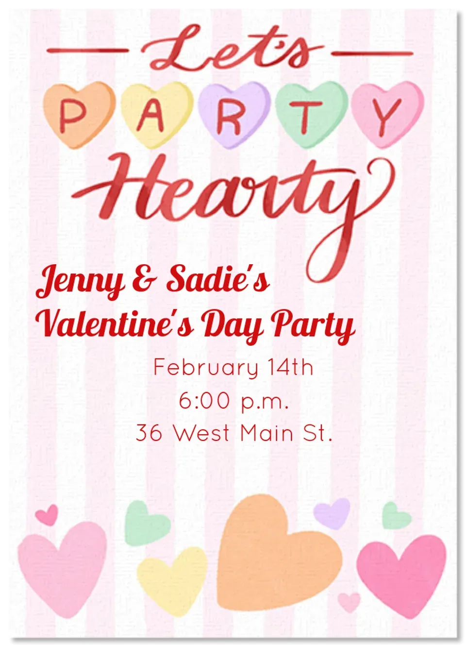Party Hearty card