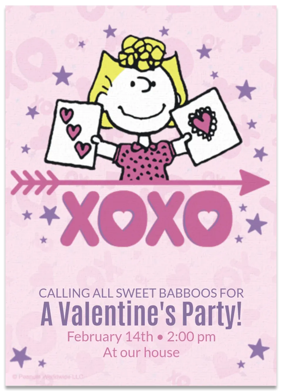 Peanuts | Valentine's card