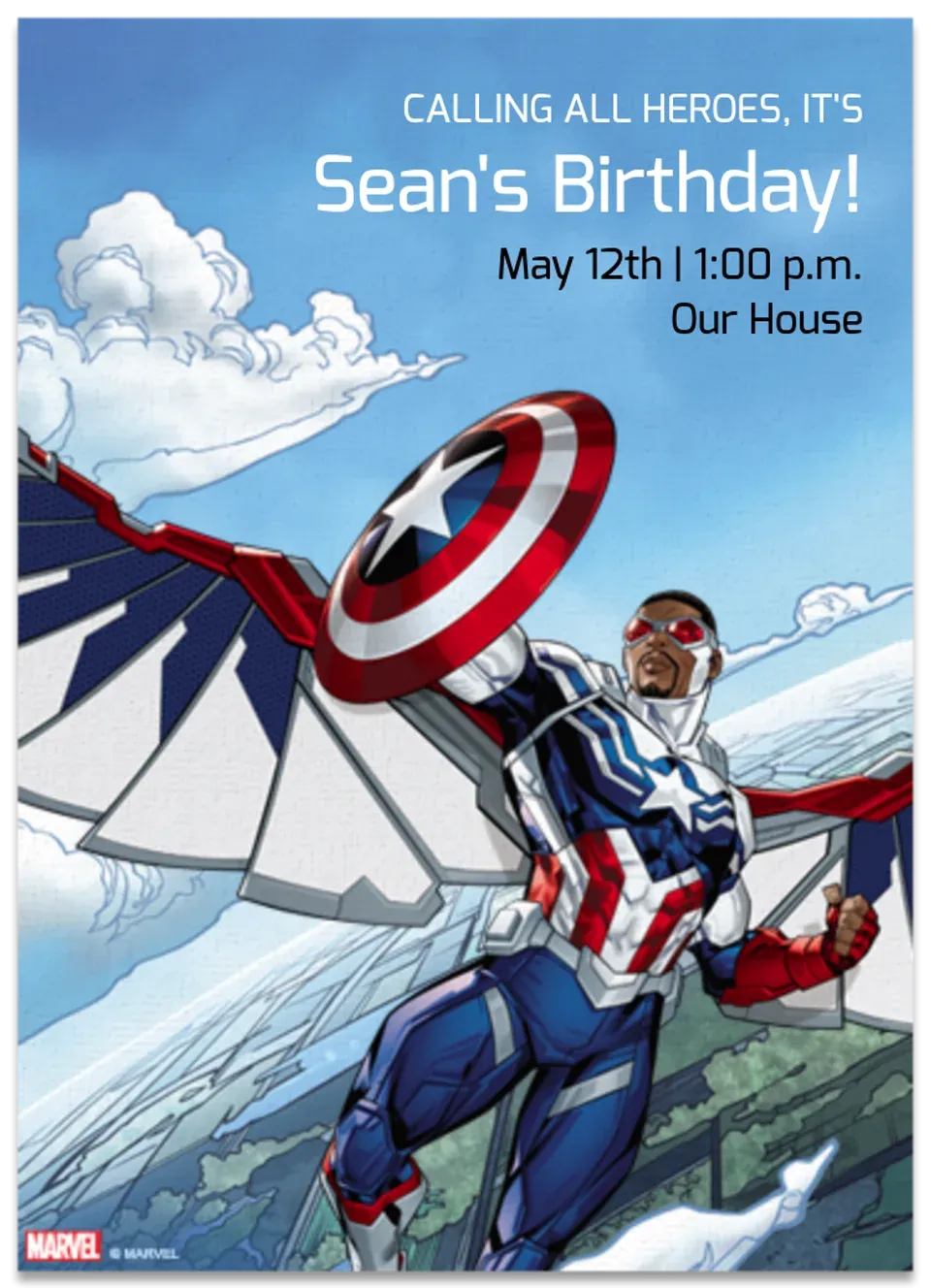 Captain America | Sam Wilson card