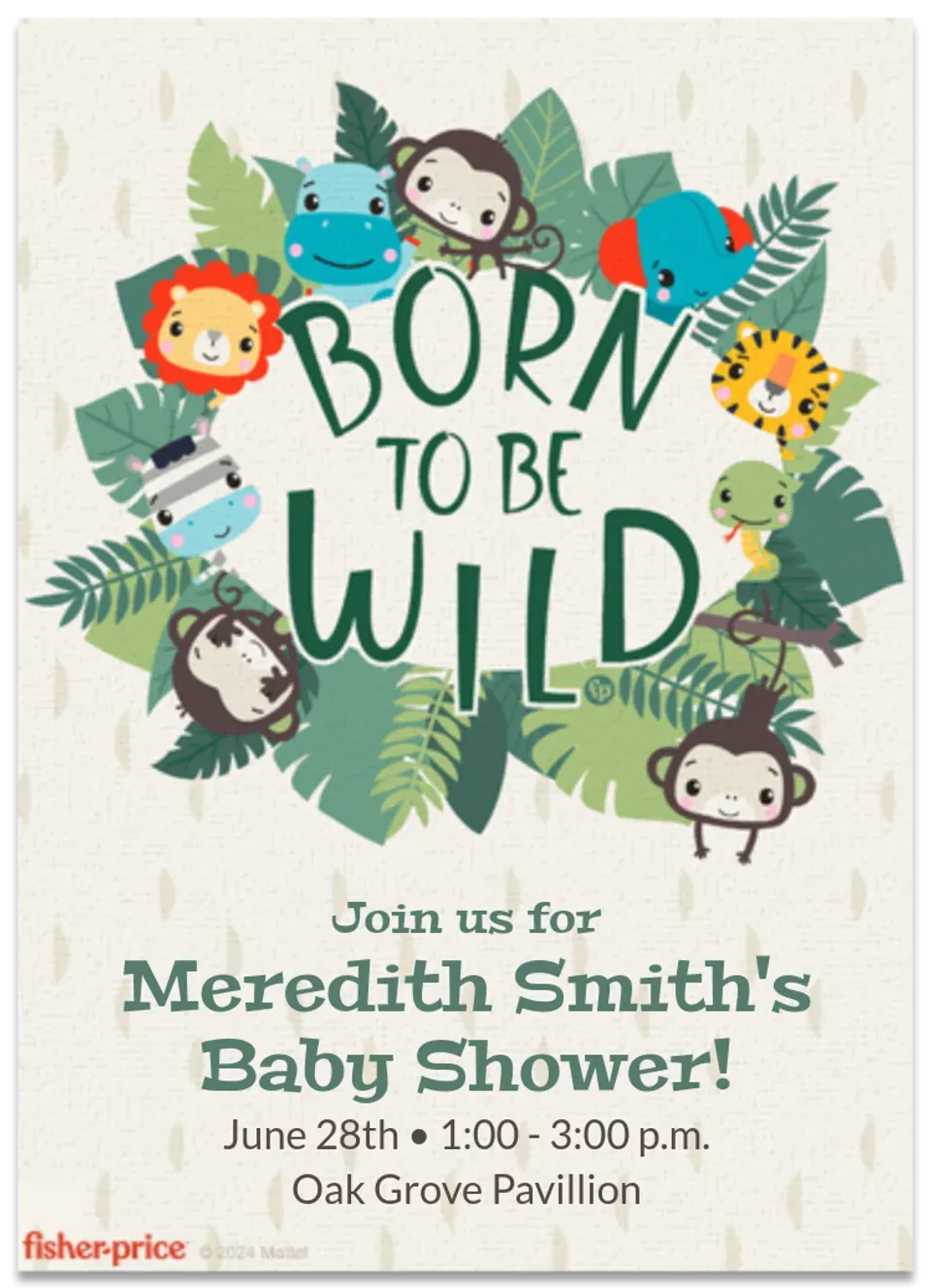 Fisher-Price | Monkey Business card