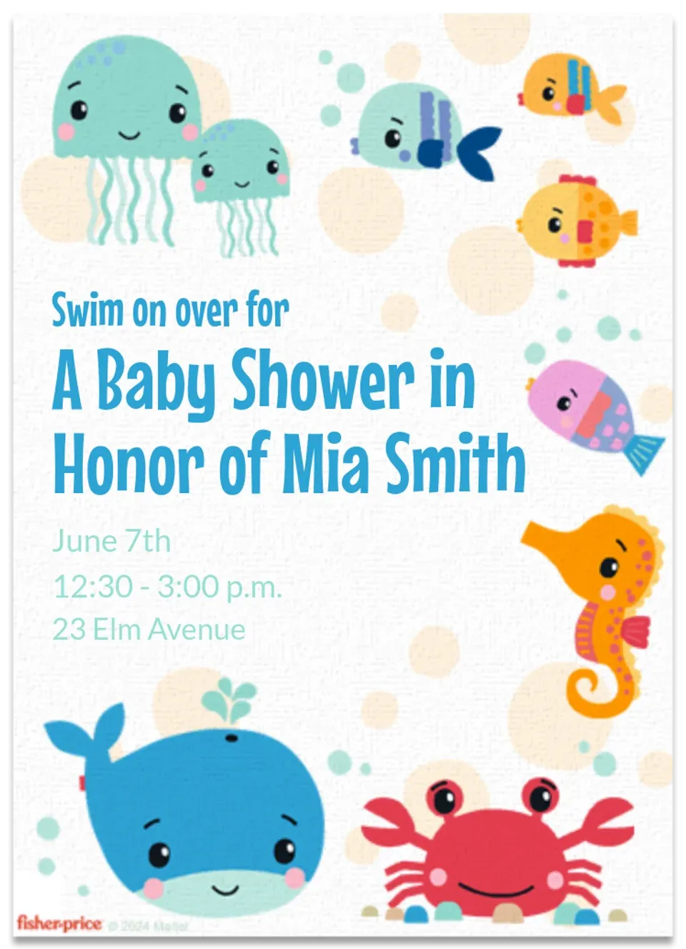 Fisher-Price | Coastal card