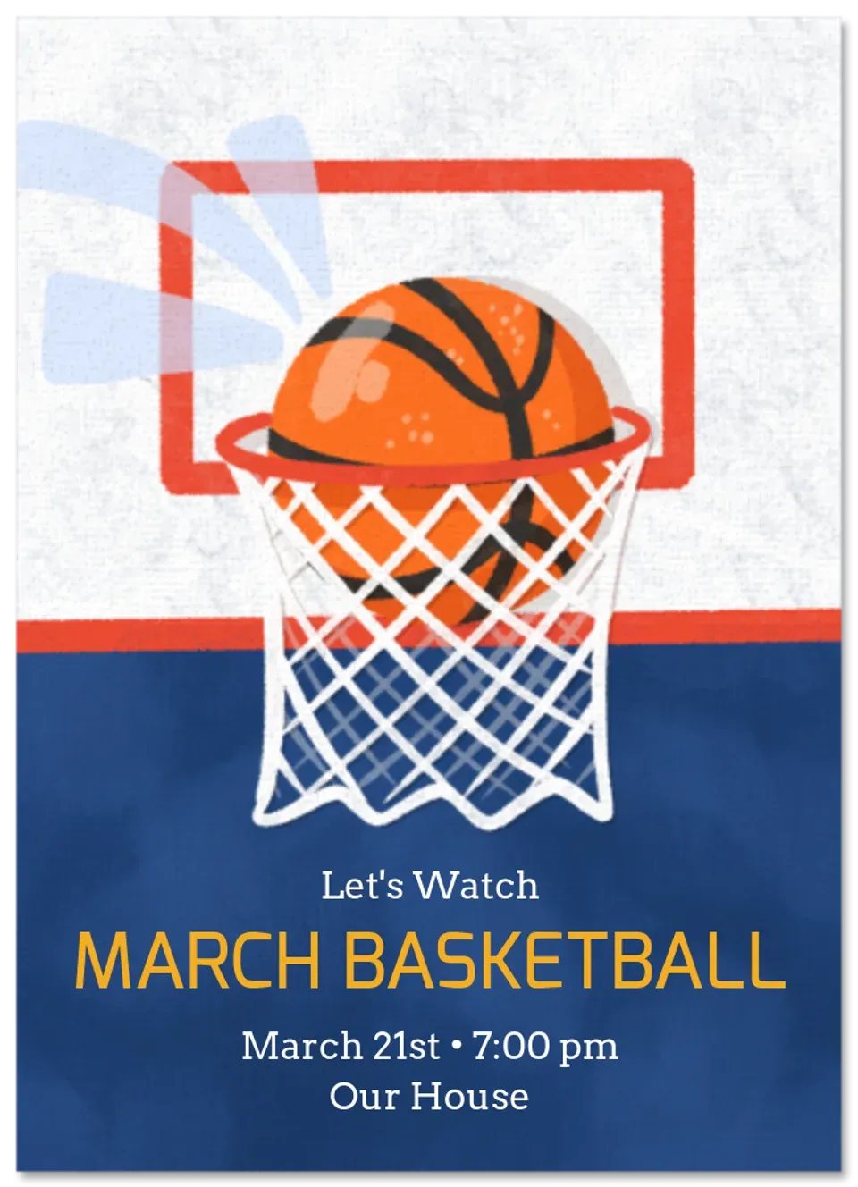 Basketball Score card