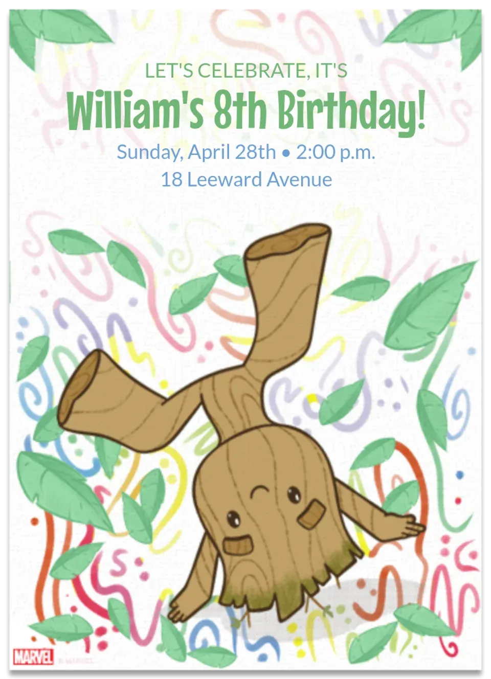 Groot | Birthday card
