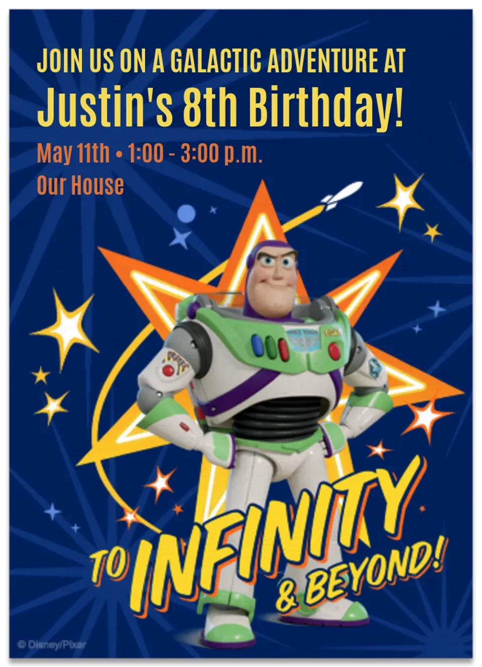 Toy Story | Buzz card