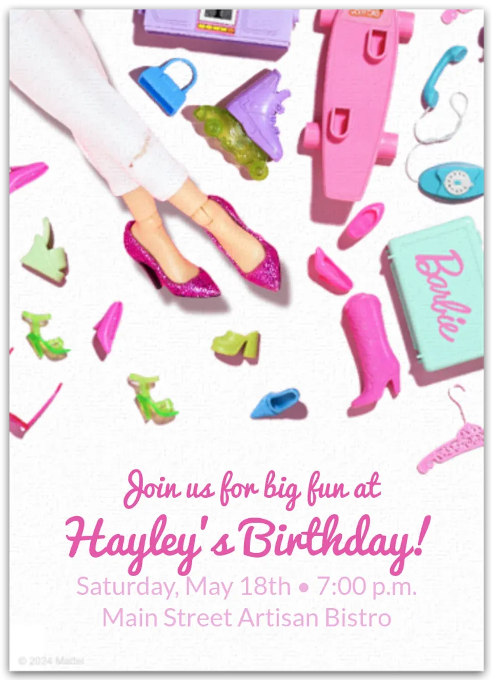 Barbie | Accessories card