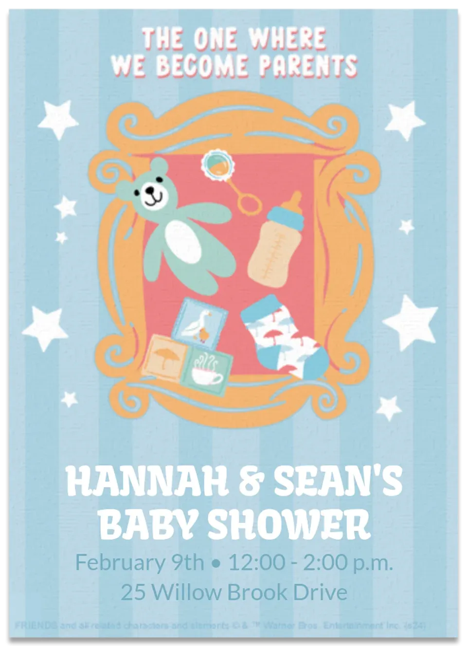 Friends | Baby Shower card