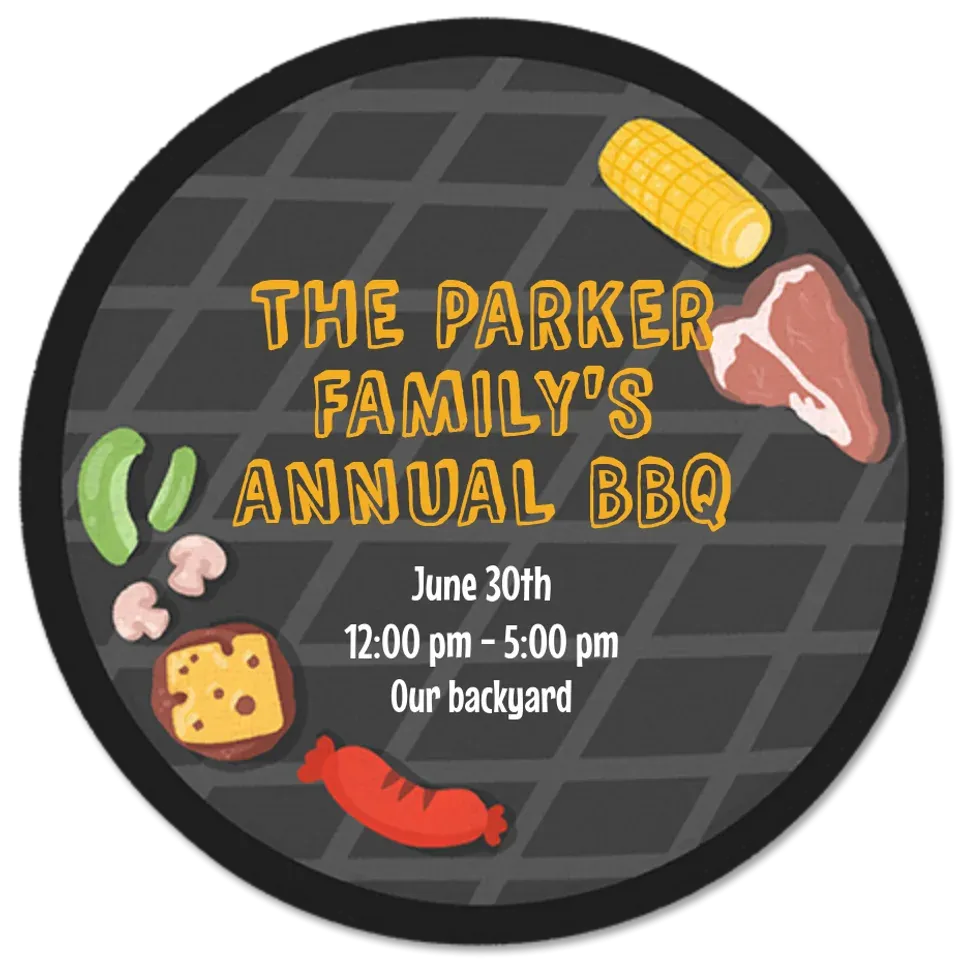 BBQ Grill card