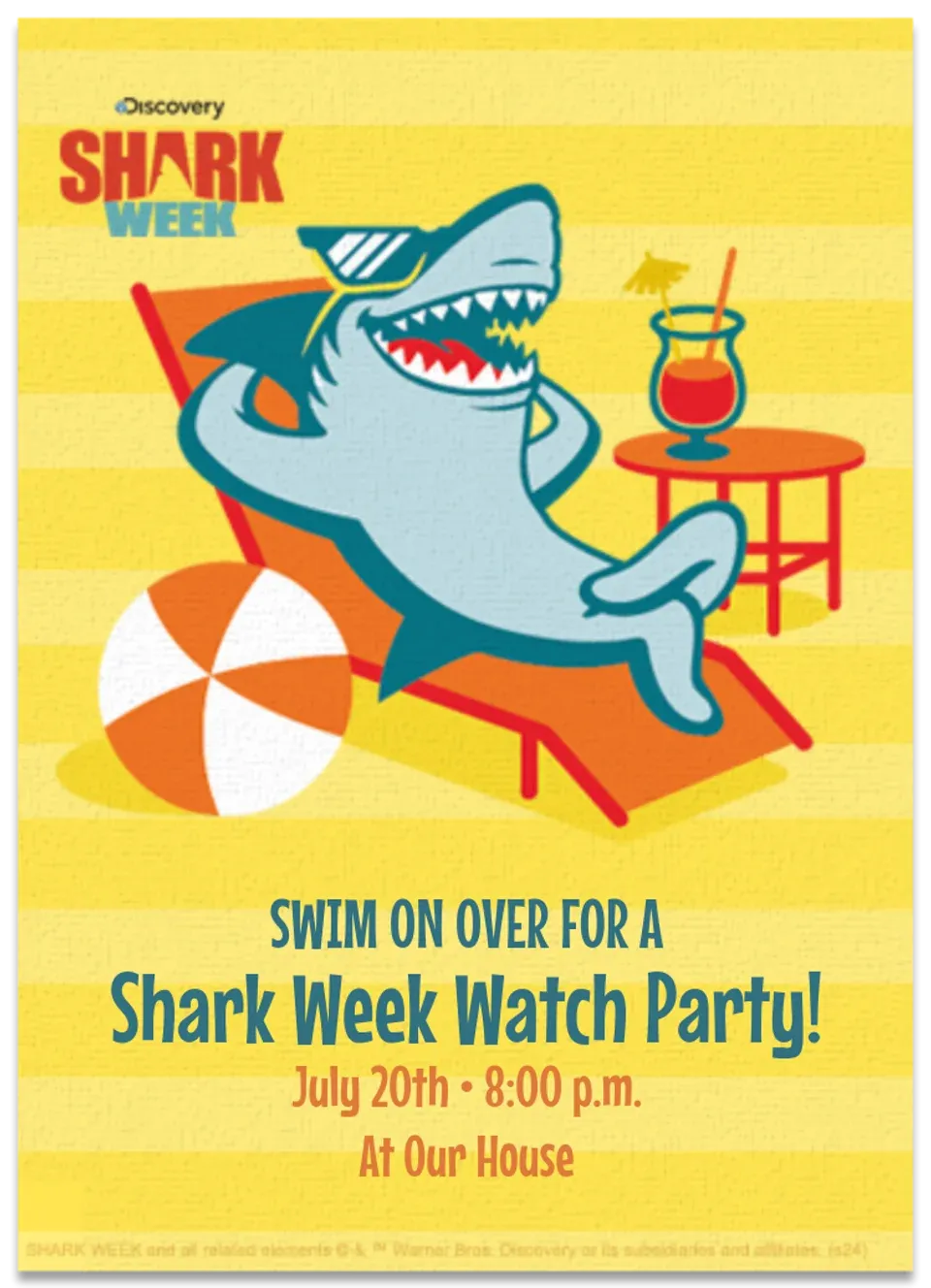 Shark Week card