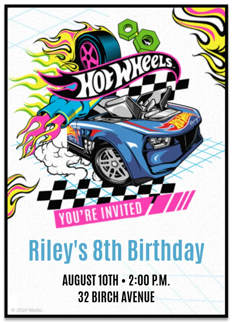 Hot Wheels - Hyper Garage card