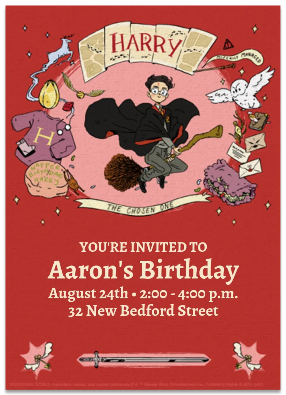 Harry Potter | Harry card