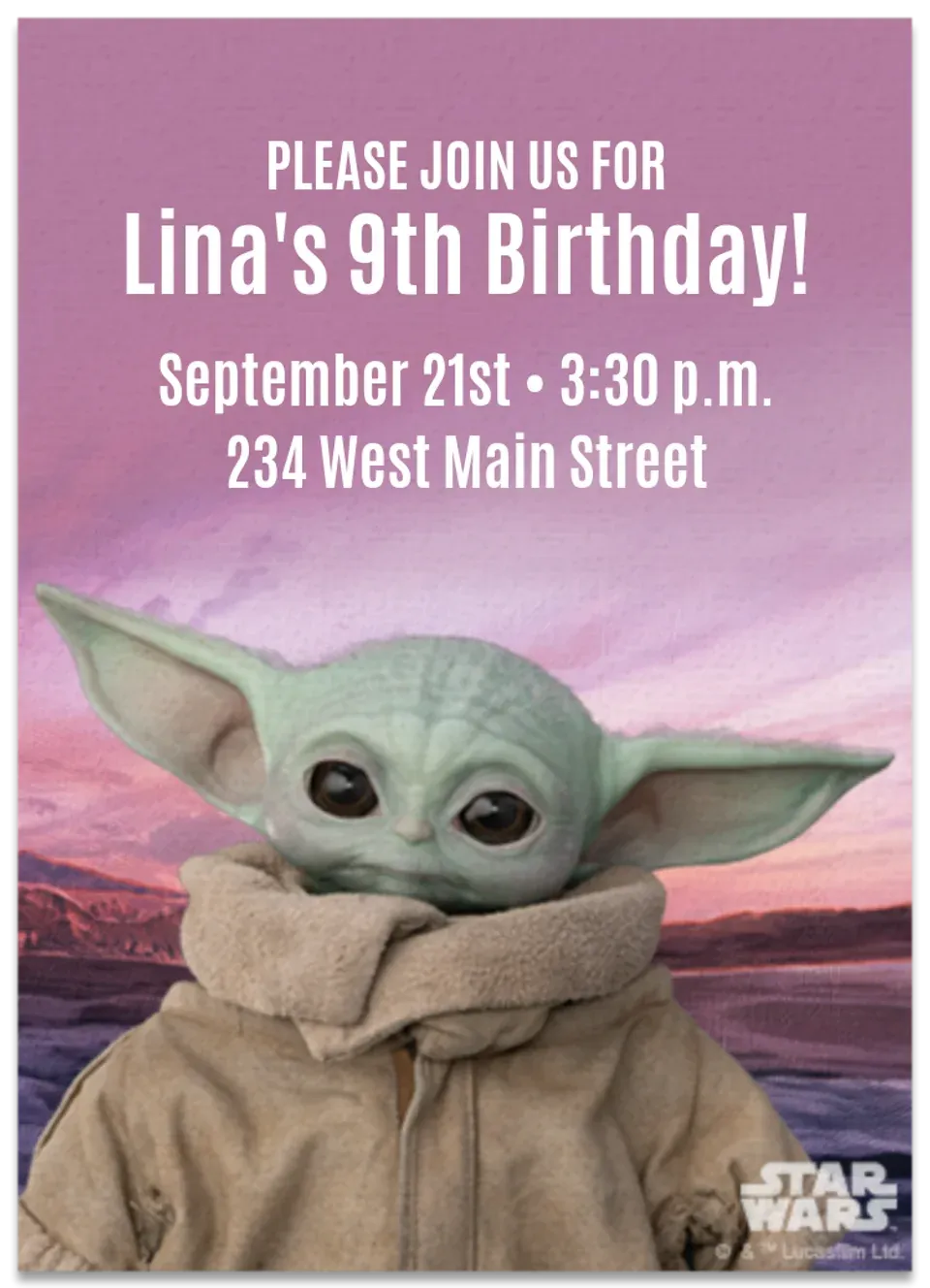 Star Wars | Grogu card