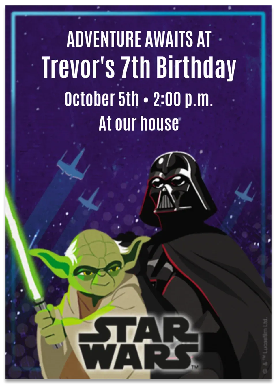 Star Wars | Birthday card