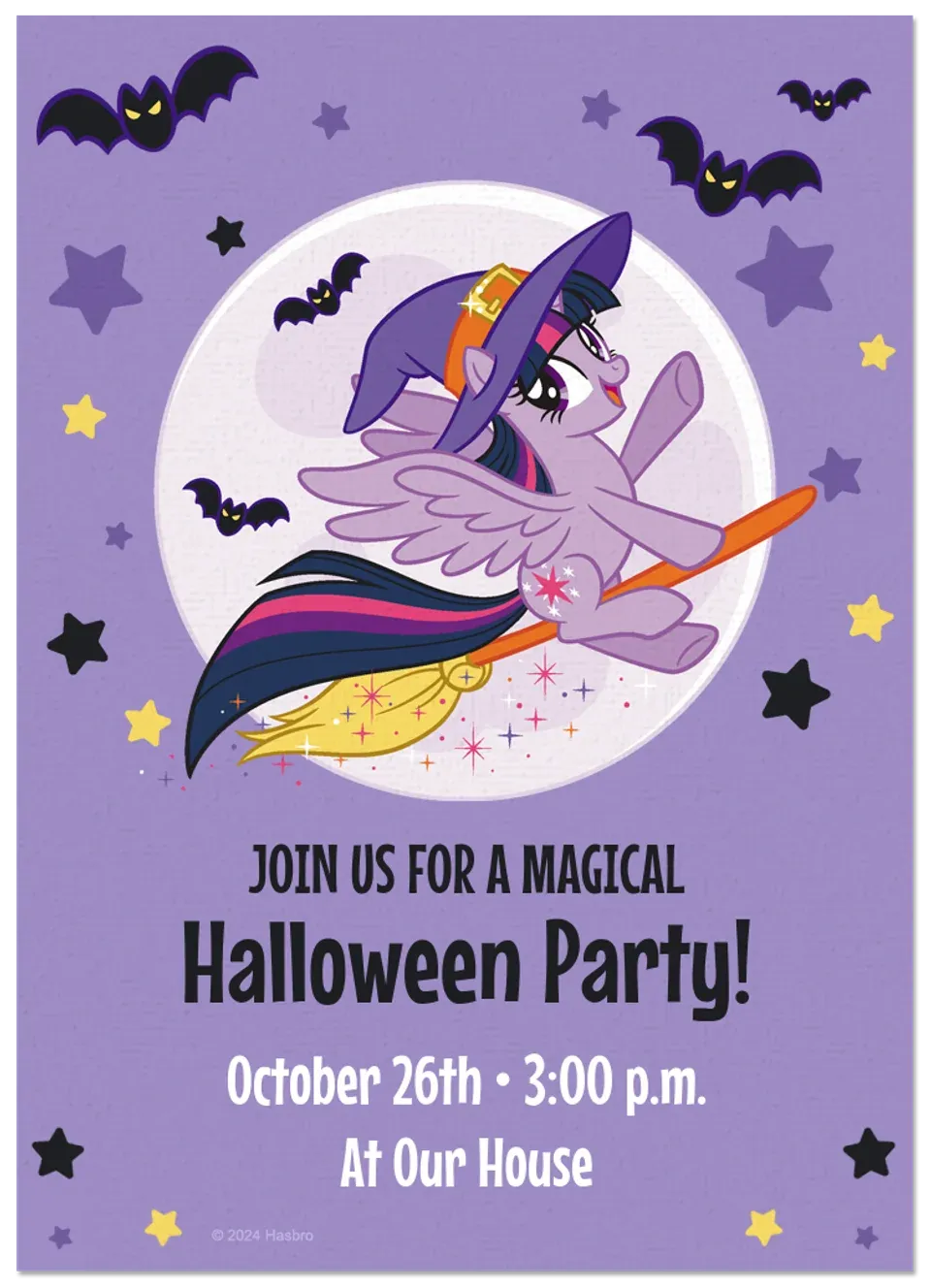 My Little Pony | Halloween Witch card