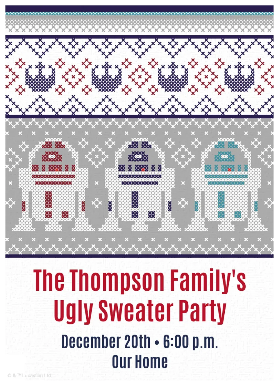 Star Wars | Holiday Sweater card