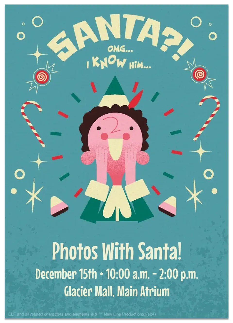 Elf | Santa card
