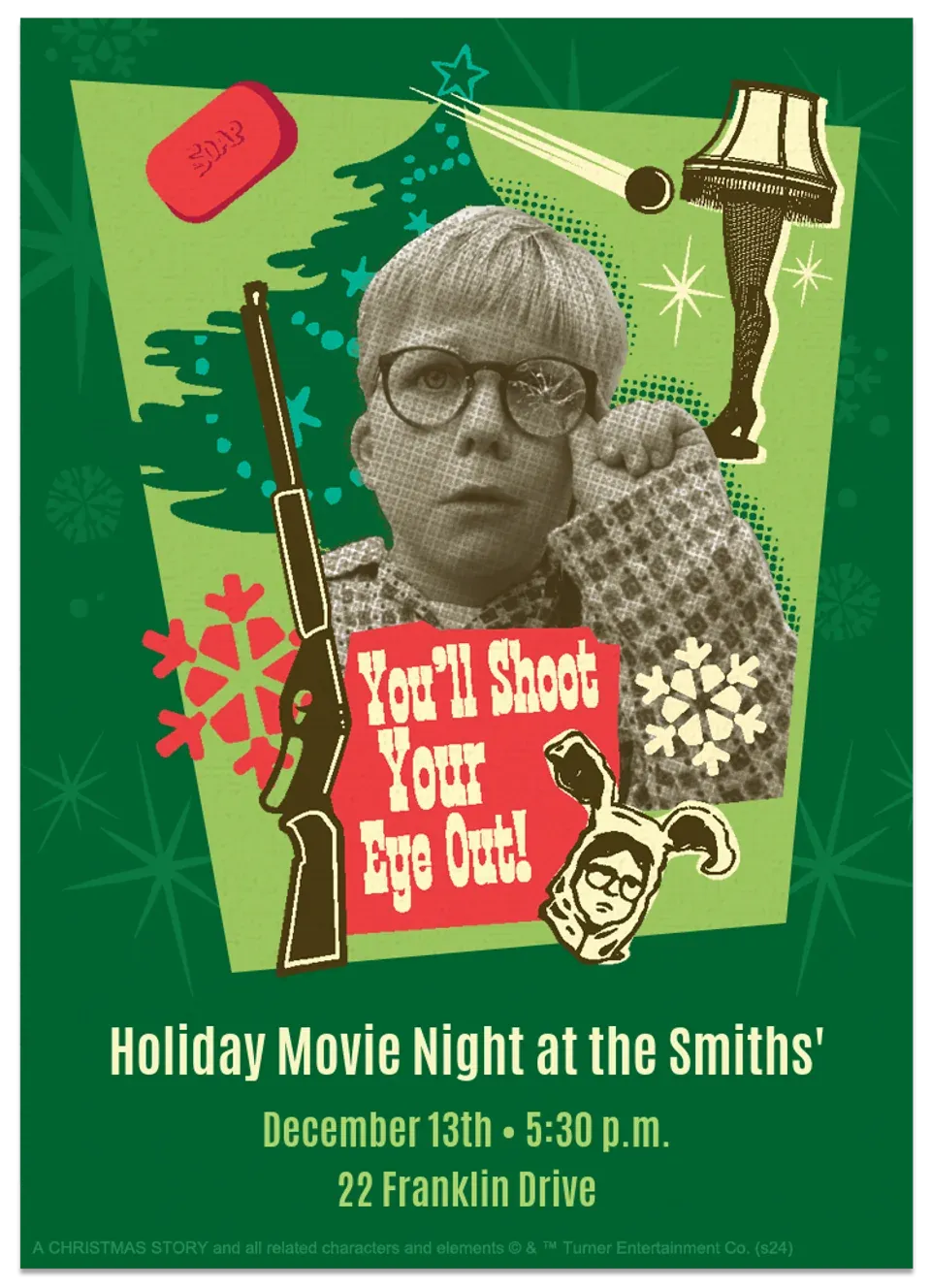 A Christmas Story | Shoot Your Eye Out card