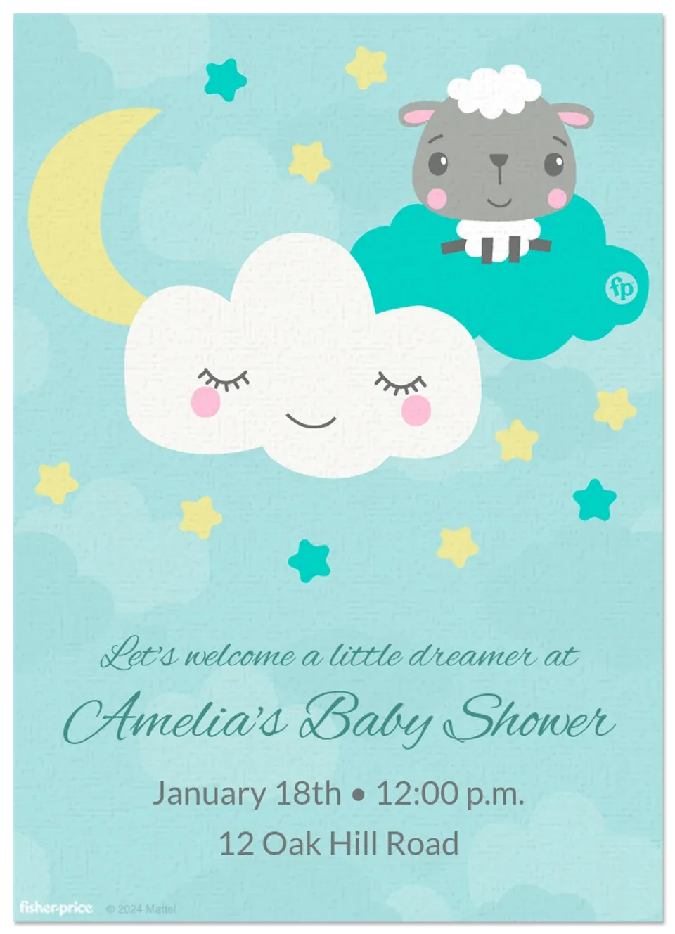 Fisher-Price | Baby Dreams card