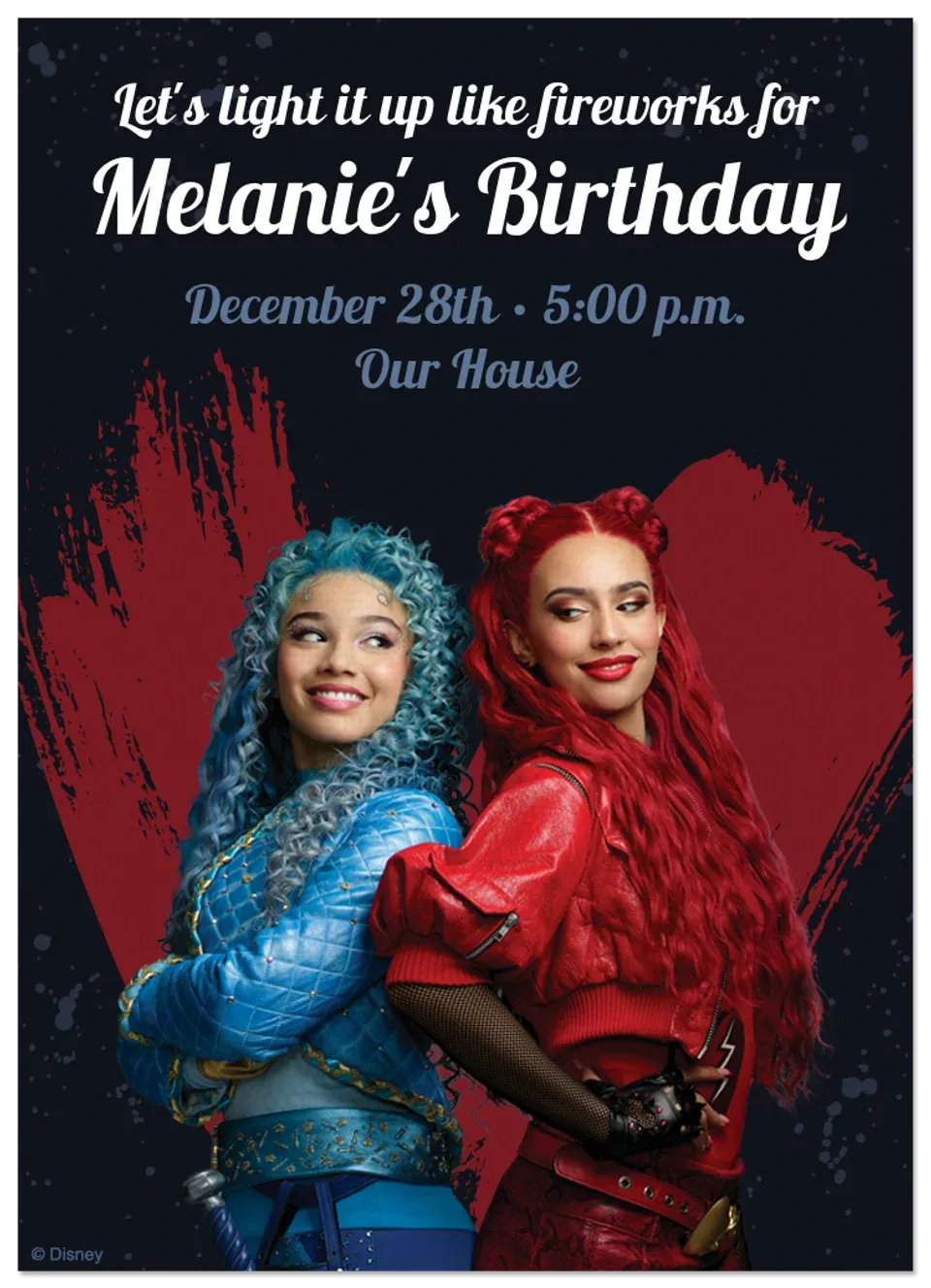 Descendants Rise of Red card