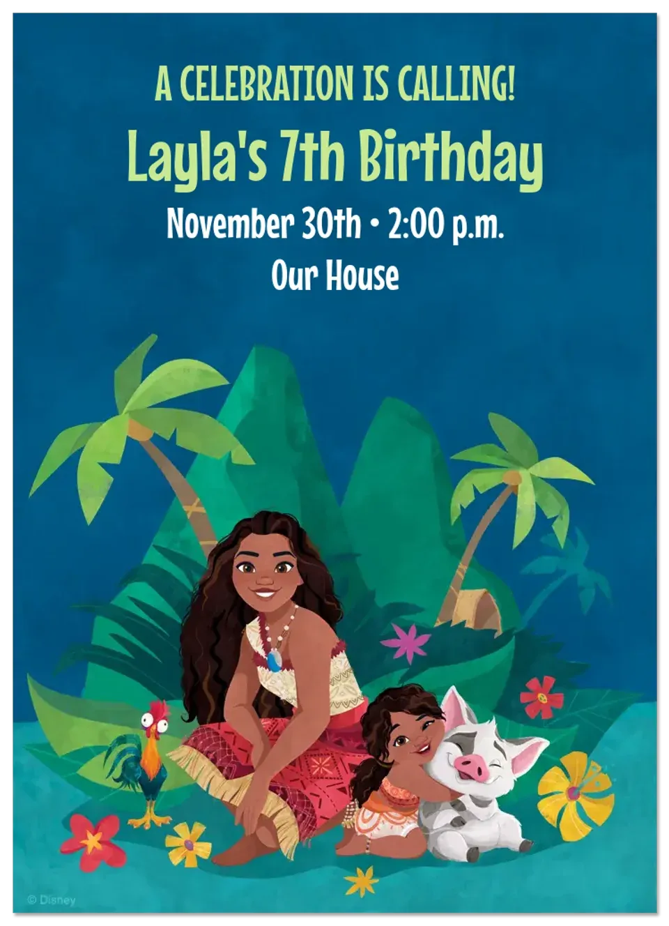 Moana 2 | Sisters card