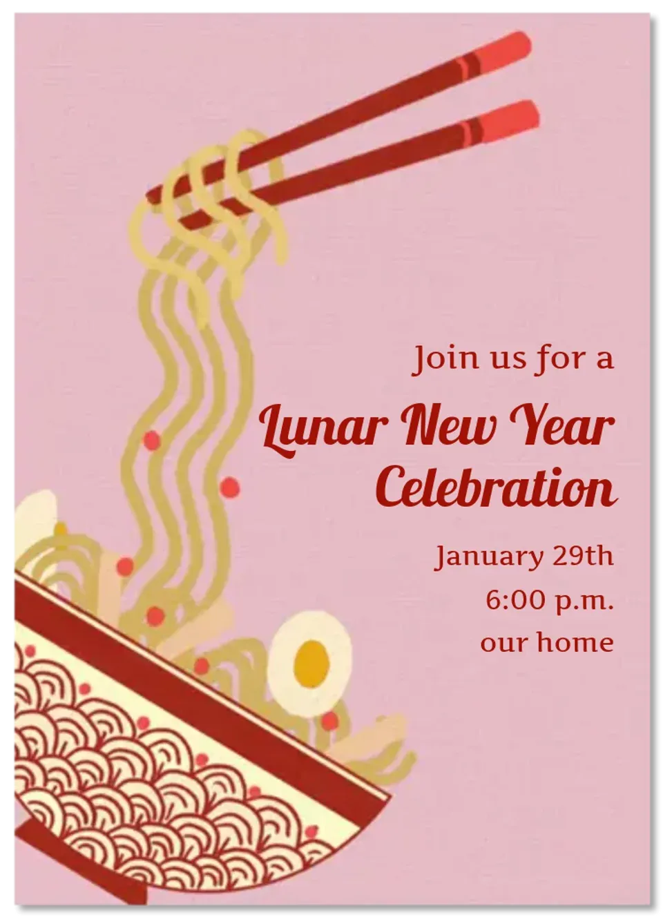 Longevity Noodles card