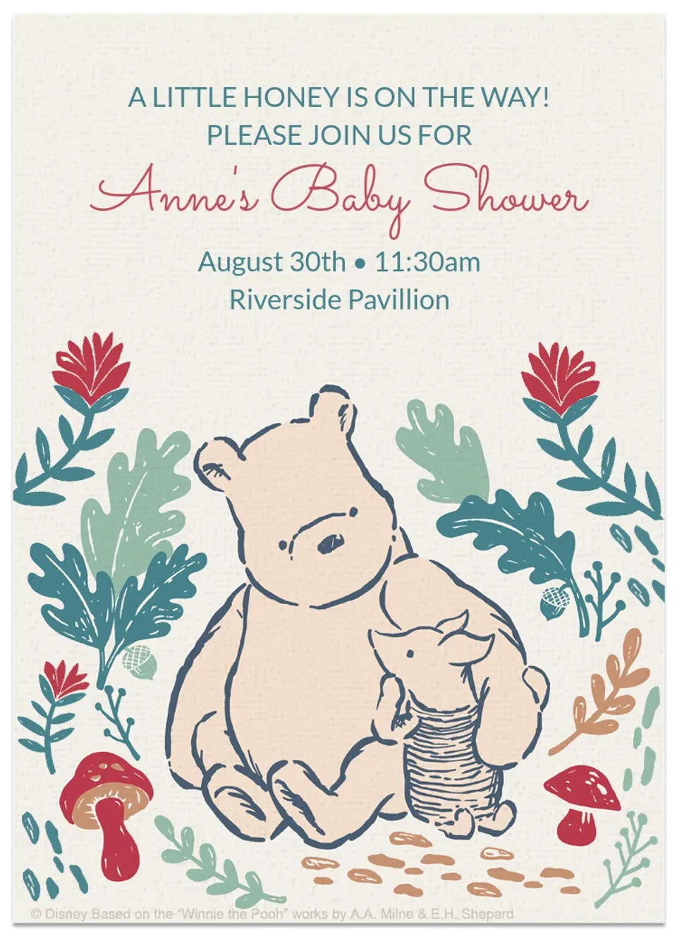 Winnie the Pooh | Storybook card