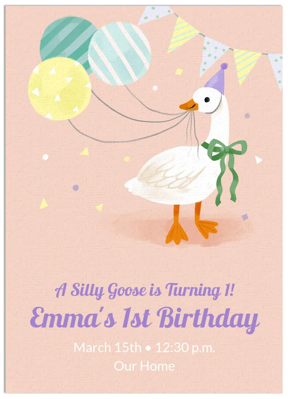 Silly Goose card