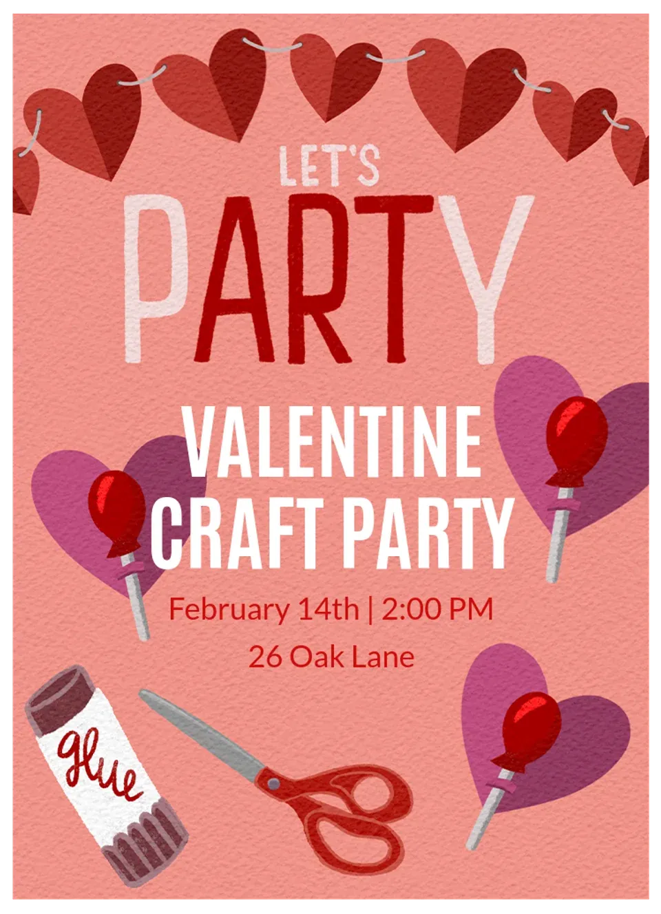 Valentine's Crafts card