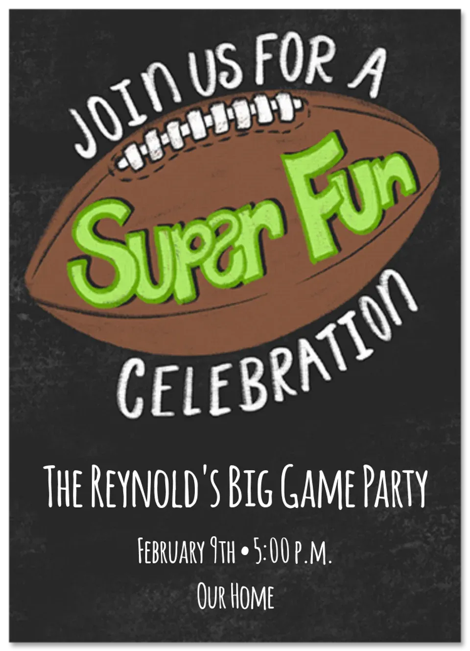 Super Fun Celebration card