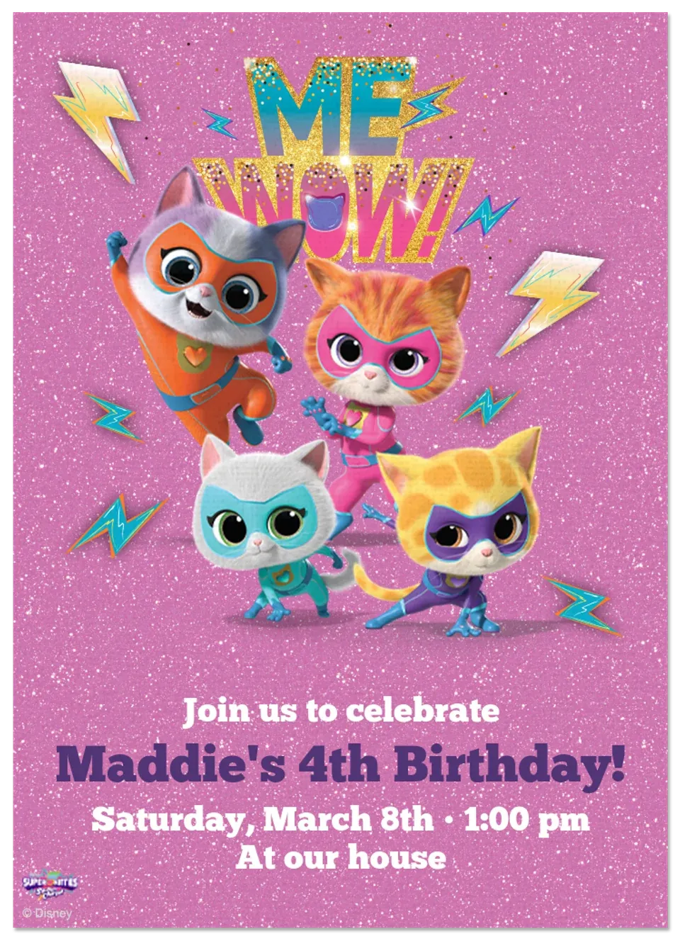 SuperKitties | Birthday card