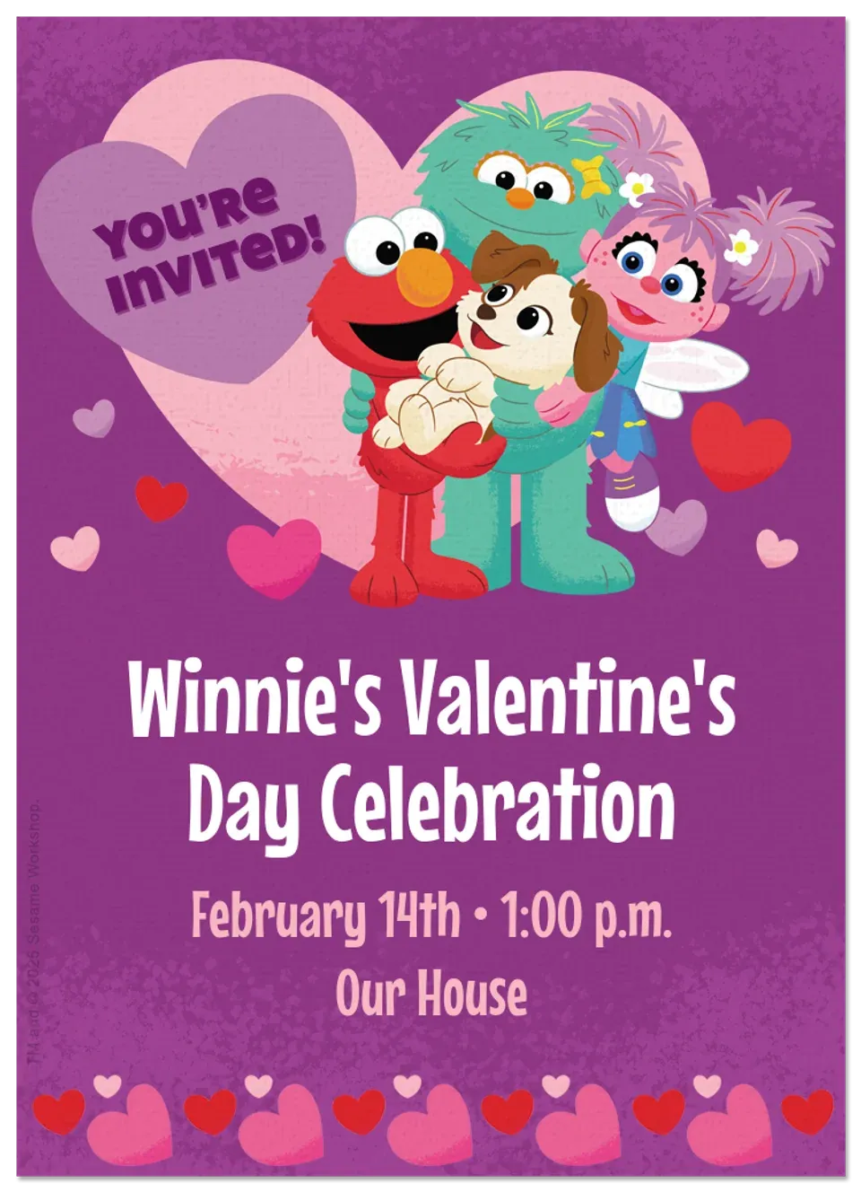 Sesame | Valentine's card