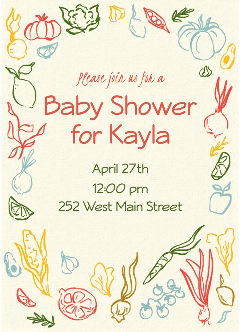 Meal Prep Nesting card