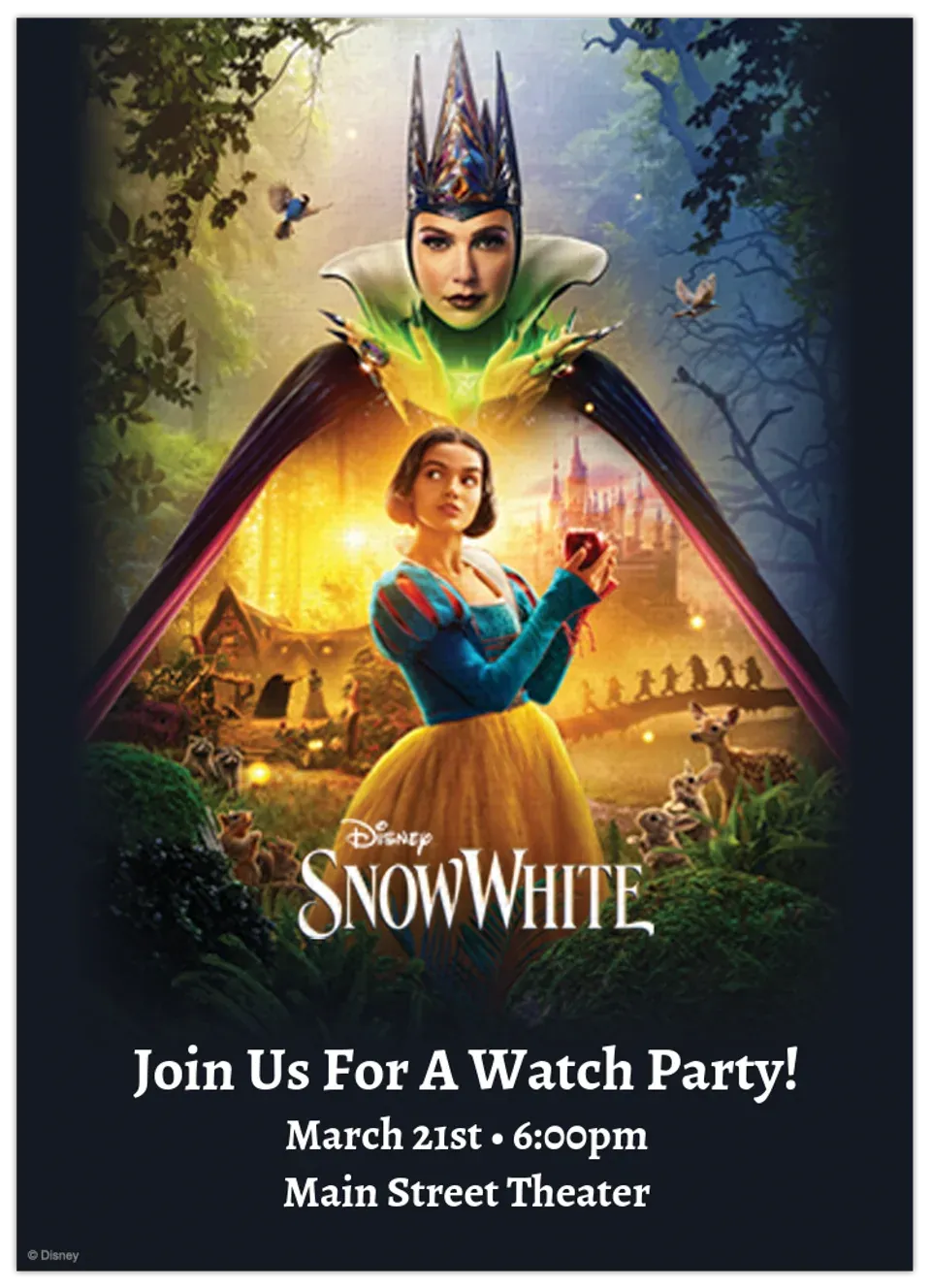 Snow White | Live Action card