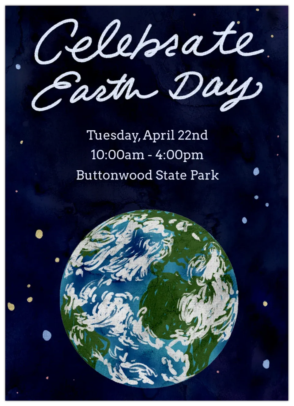 Celebrate Earth Day card