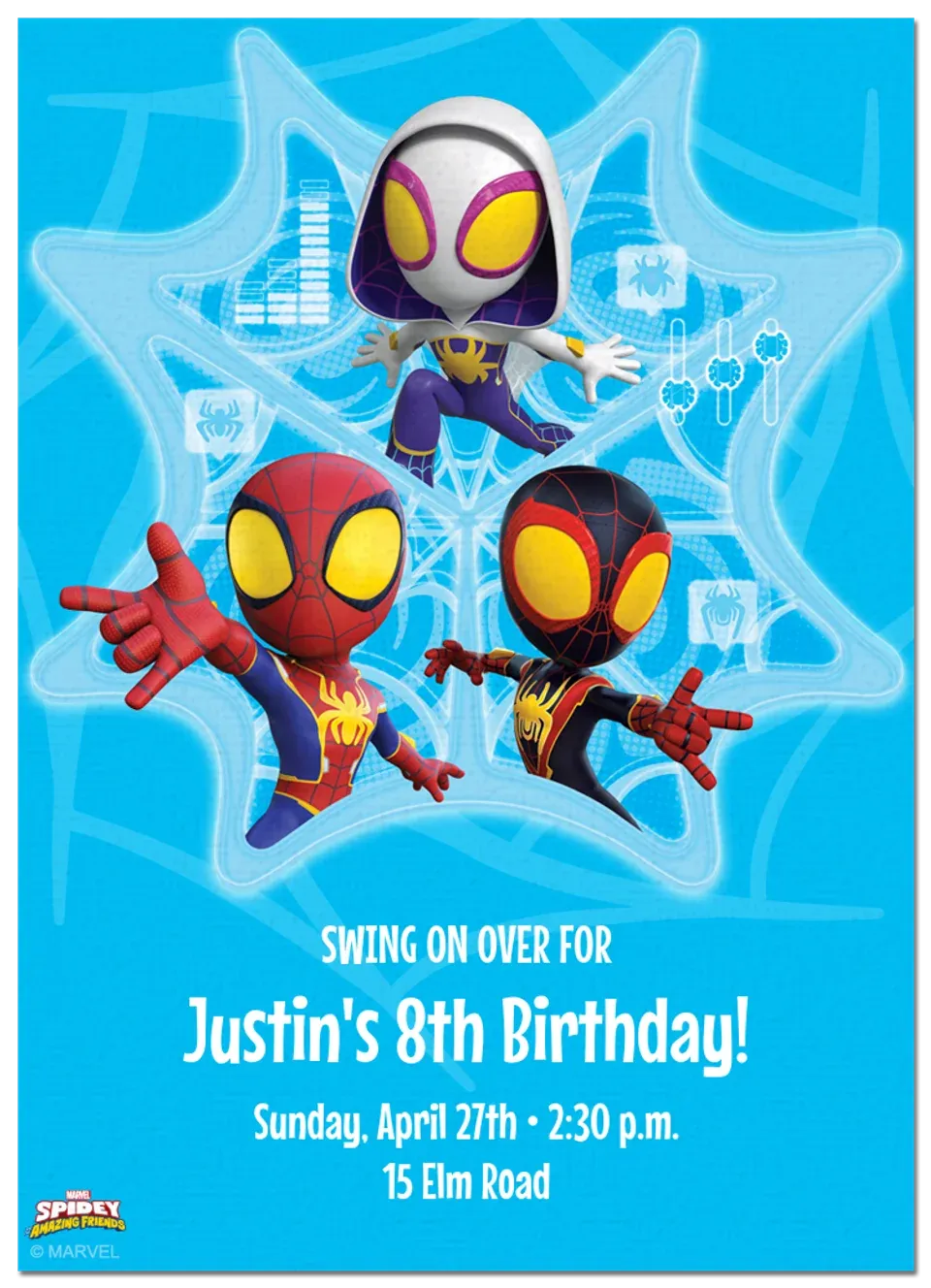 Spidey | Web Spinners card